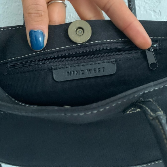 Nine West black 90’s mini bag - Picture 3 of 4